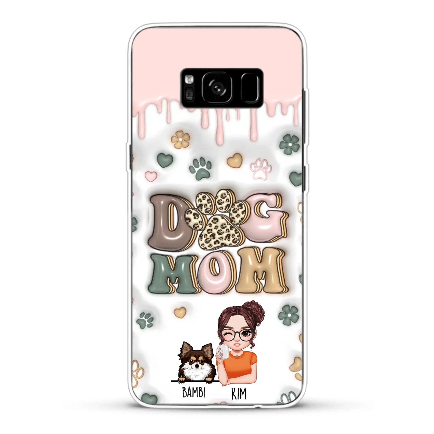 Petmom (3D Optik) - Individuelle Handyhülle