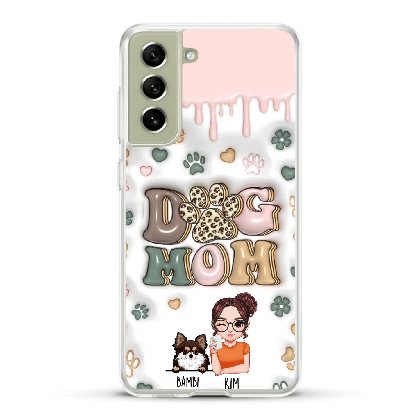 Petmom (3D Optik) - Individuelle Handyhülle
