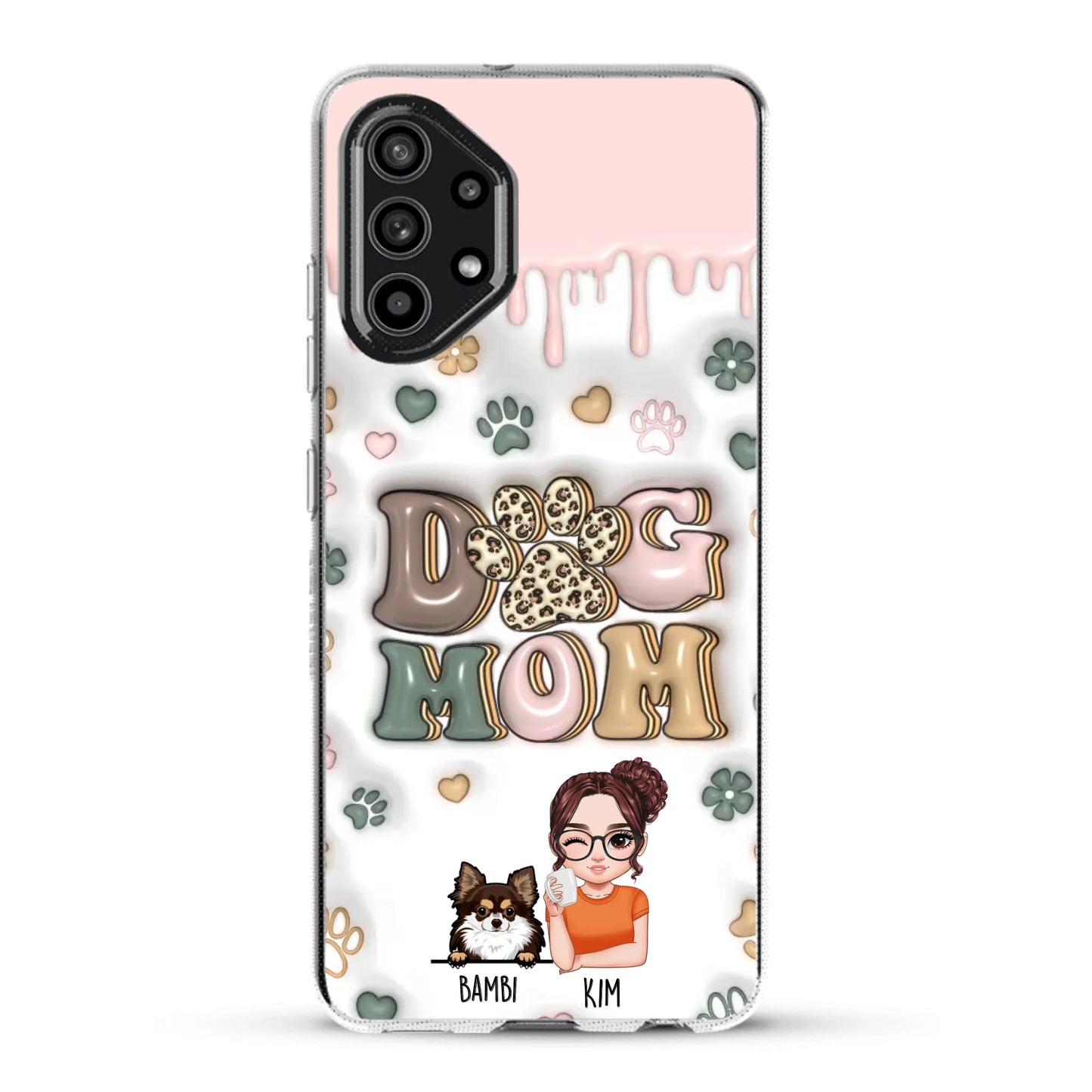 Petmom (3D Optik) - Individuelle Handyhülle