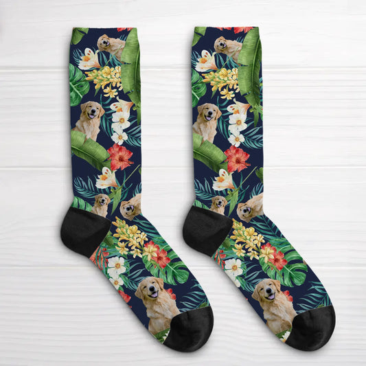 Tropisches Haustier - Individuelle Socken