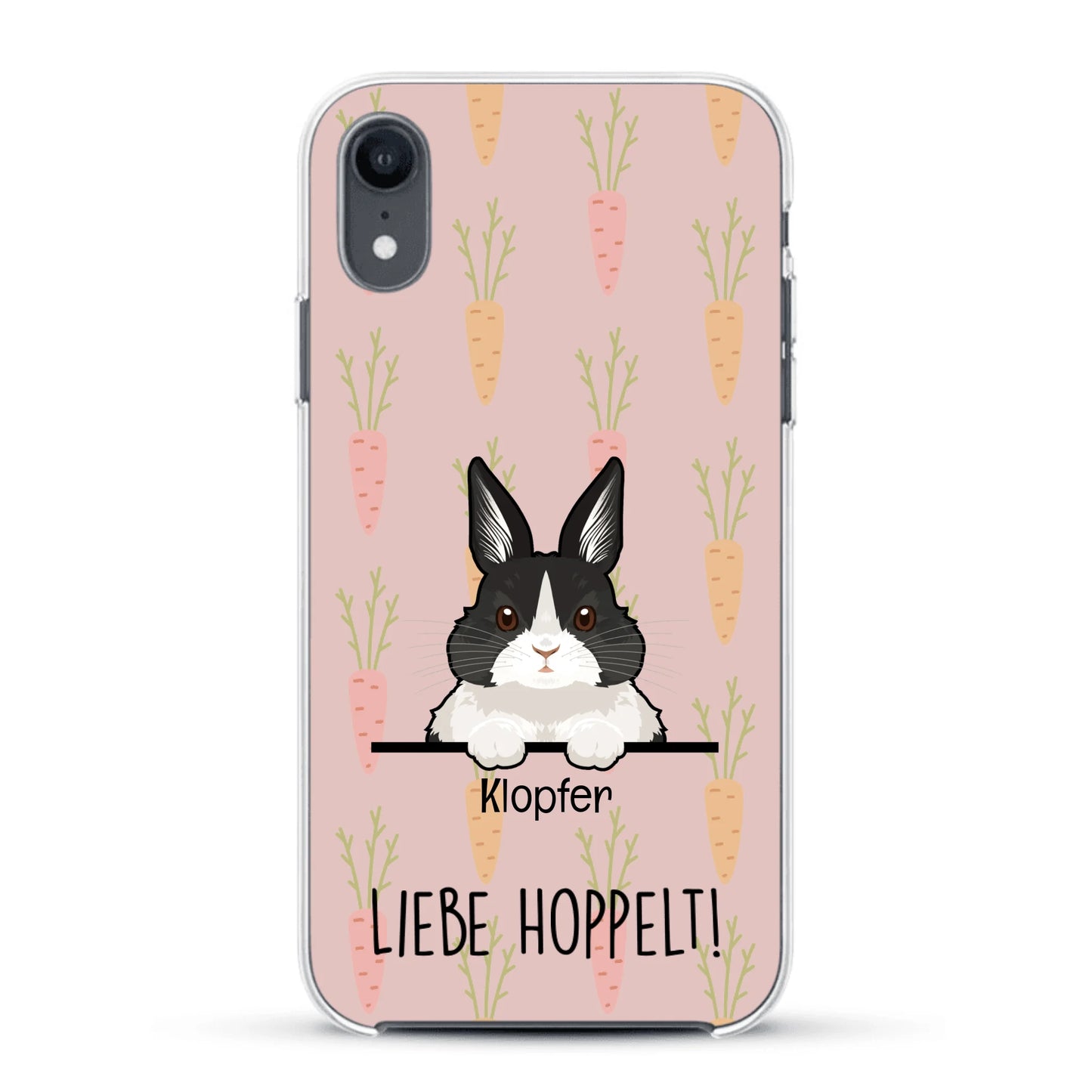 Liebe hoppelt! - Individuelle Handyhülle