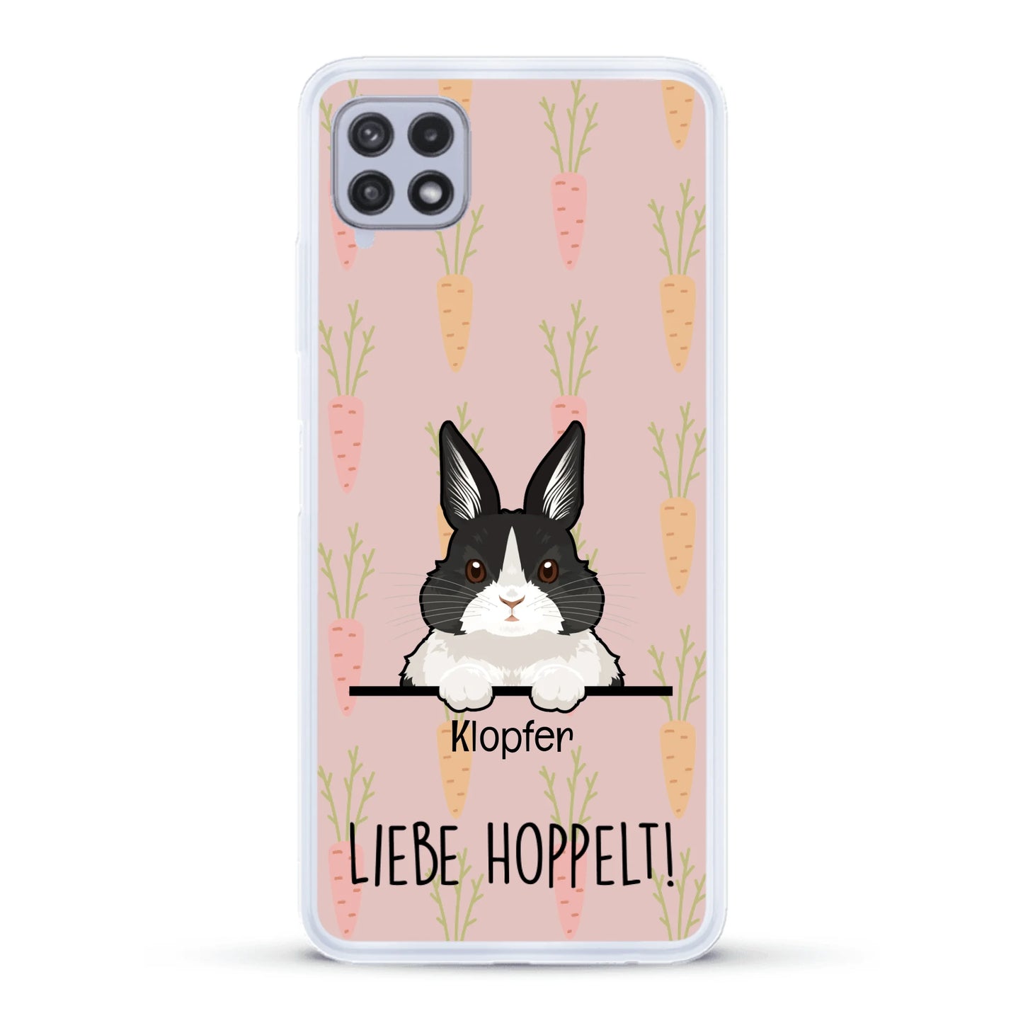 Liebe hoppelt! - Individuelle Handyhülle