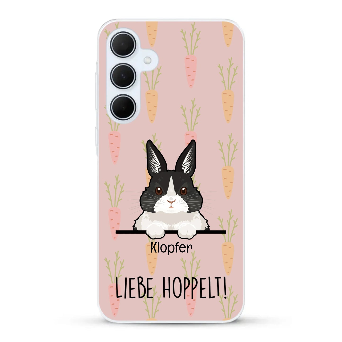 Liebe hoppelt! - Individuelle Handyhülle