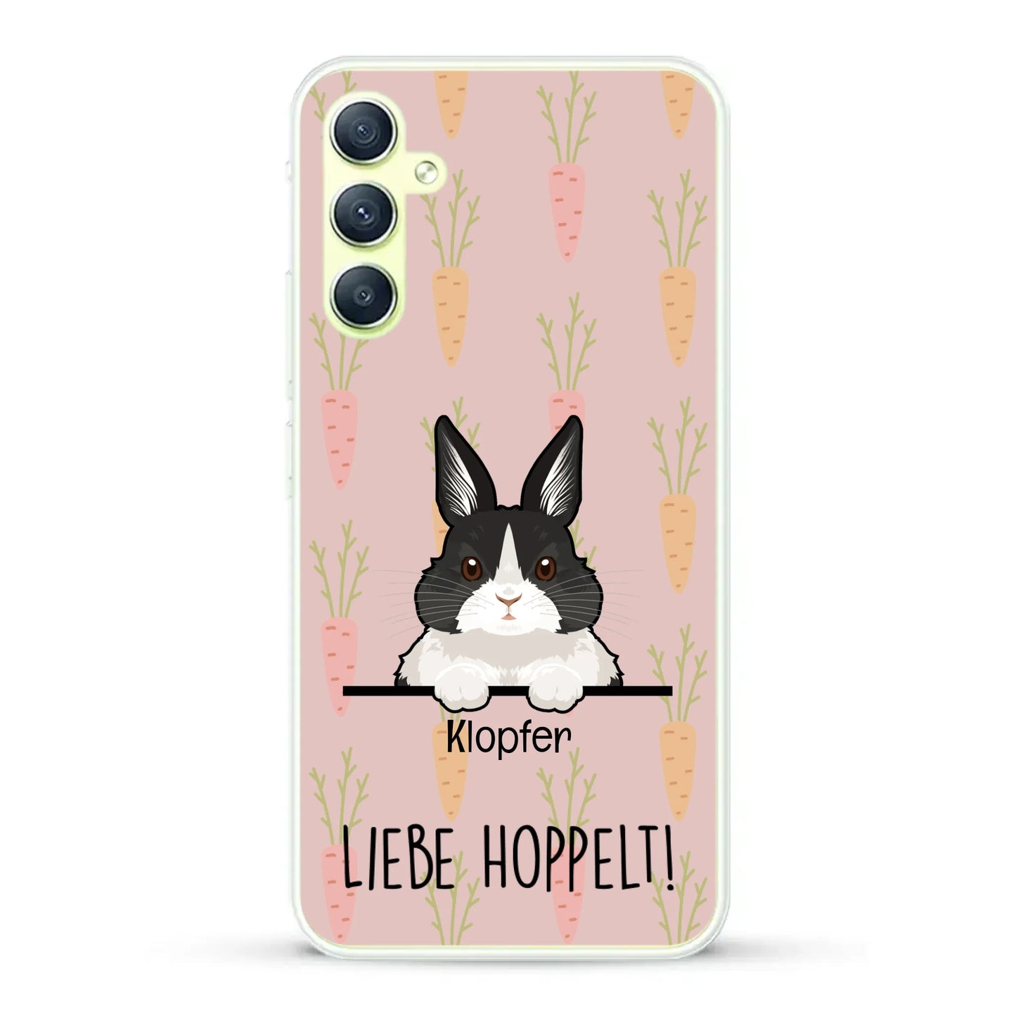 Liebe hoppelt! - Individuelle Handyhülle
