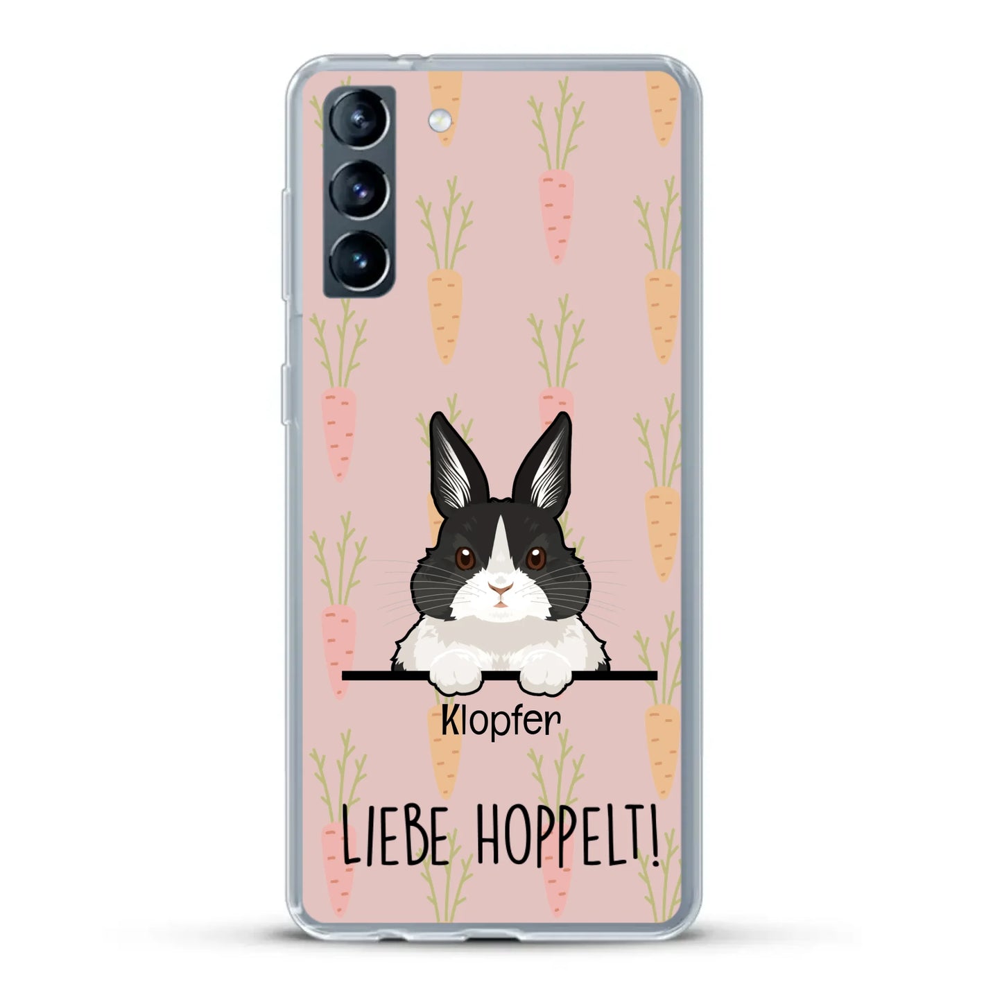 Liebe hoppelt! - Individuelle Handyhülle