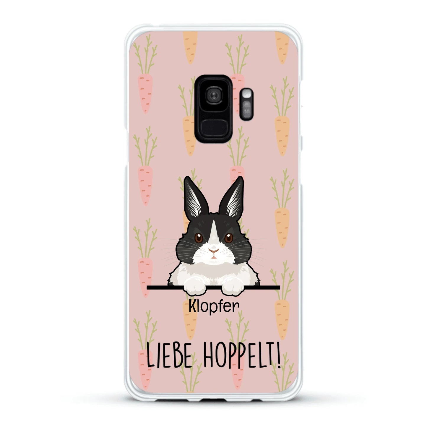 Liebe hoppelt! - Individuelle Handyhülle