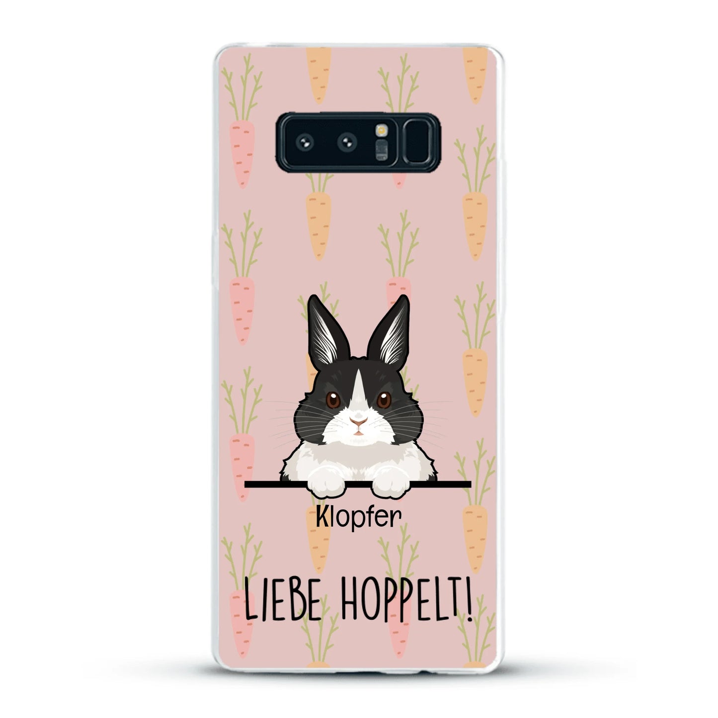 Liebe hoppelt! - Individuelle Handyhülle