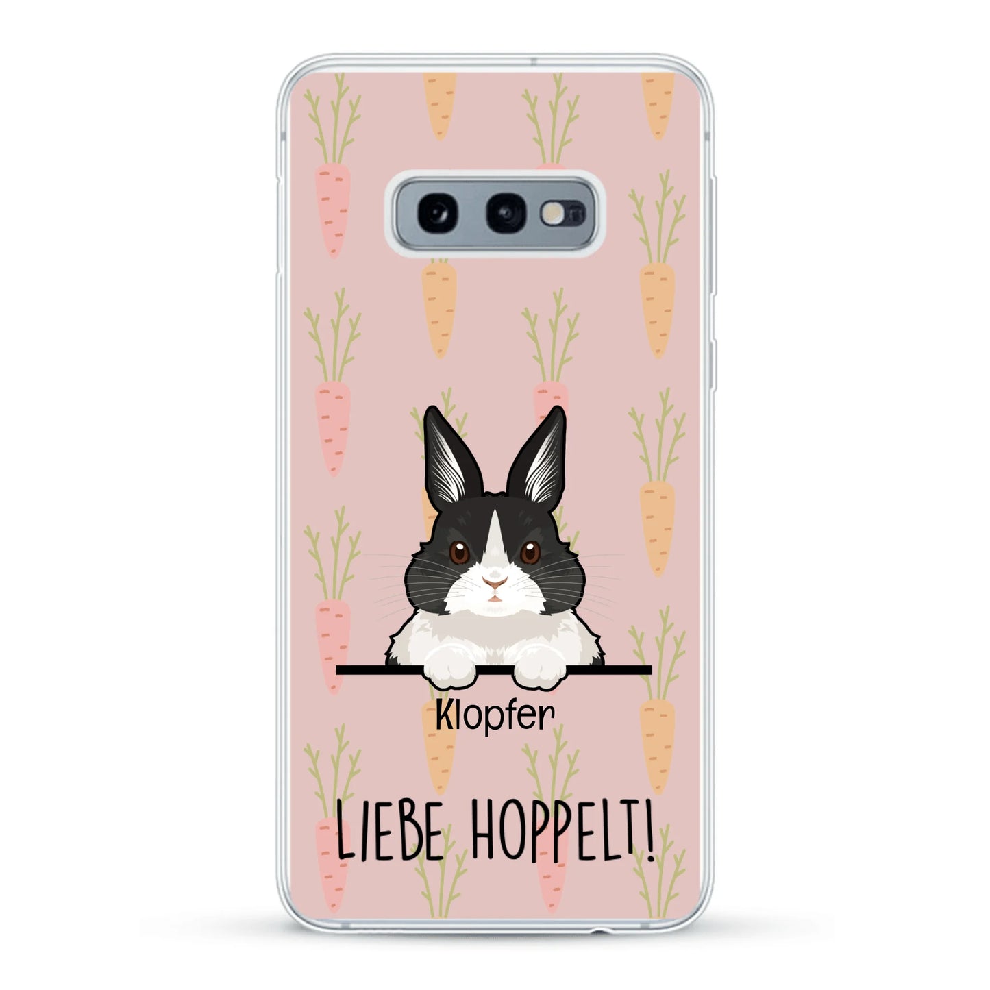Liebe hoppelt! - Individuelle Handyhülle