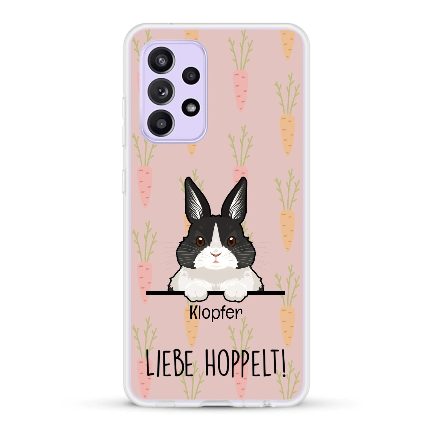 Liebe hoppelt! - Individuelle Handyhülle