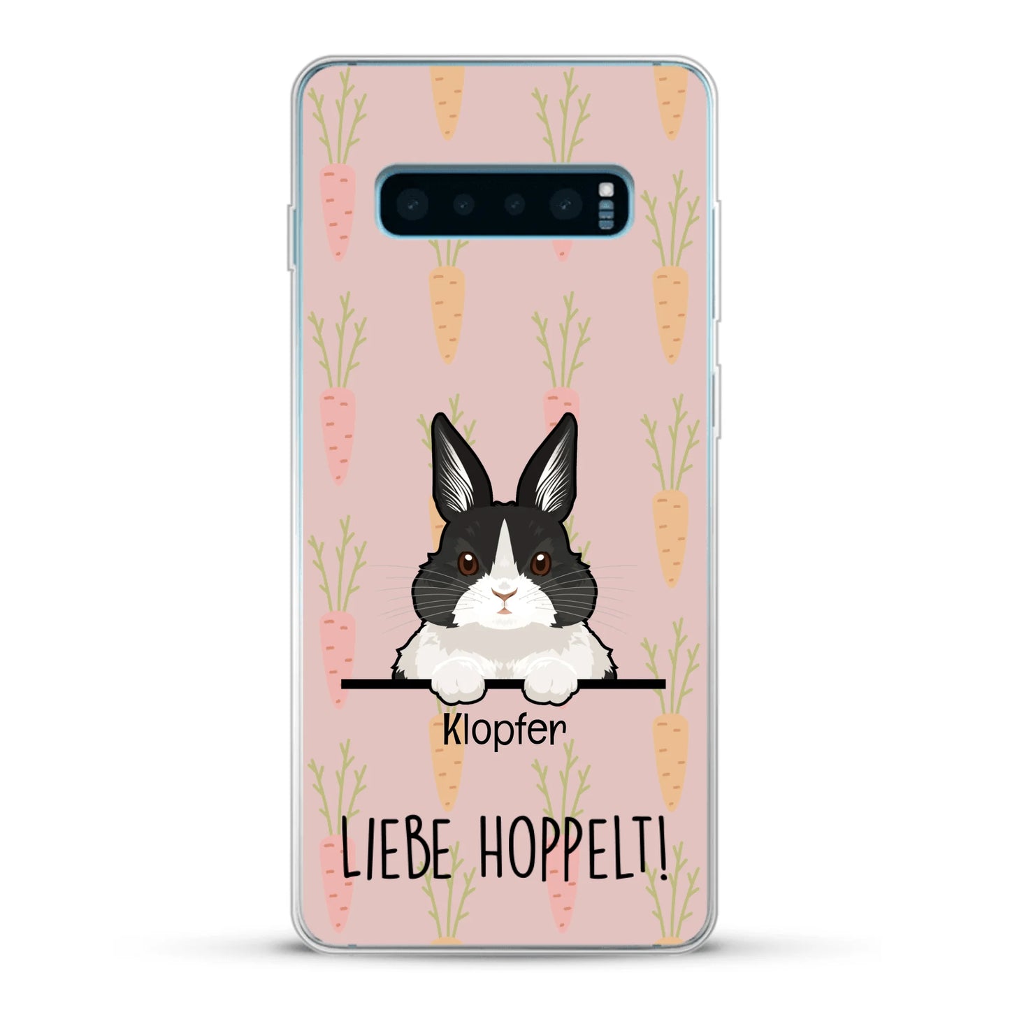 Liebe hoppelt! - Individuelle Handyhülle