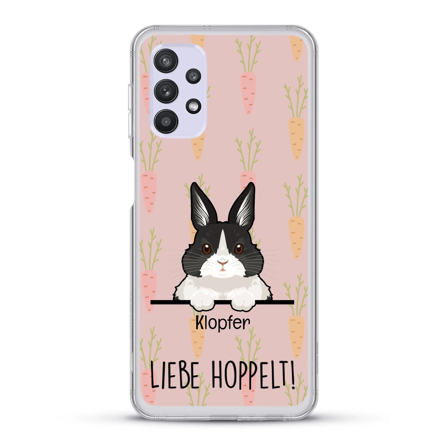 Liebe hoppelt! - Individuelle Handyhülle