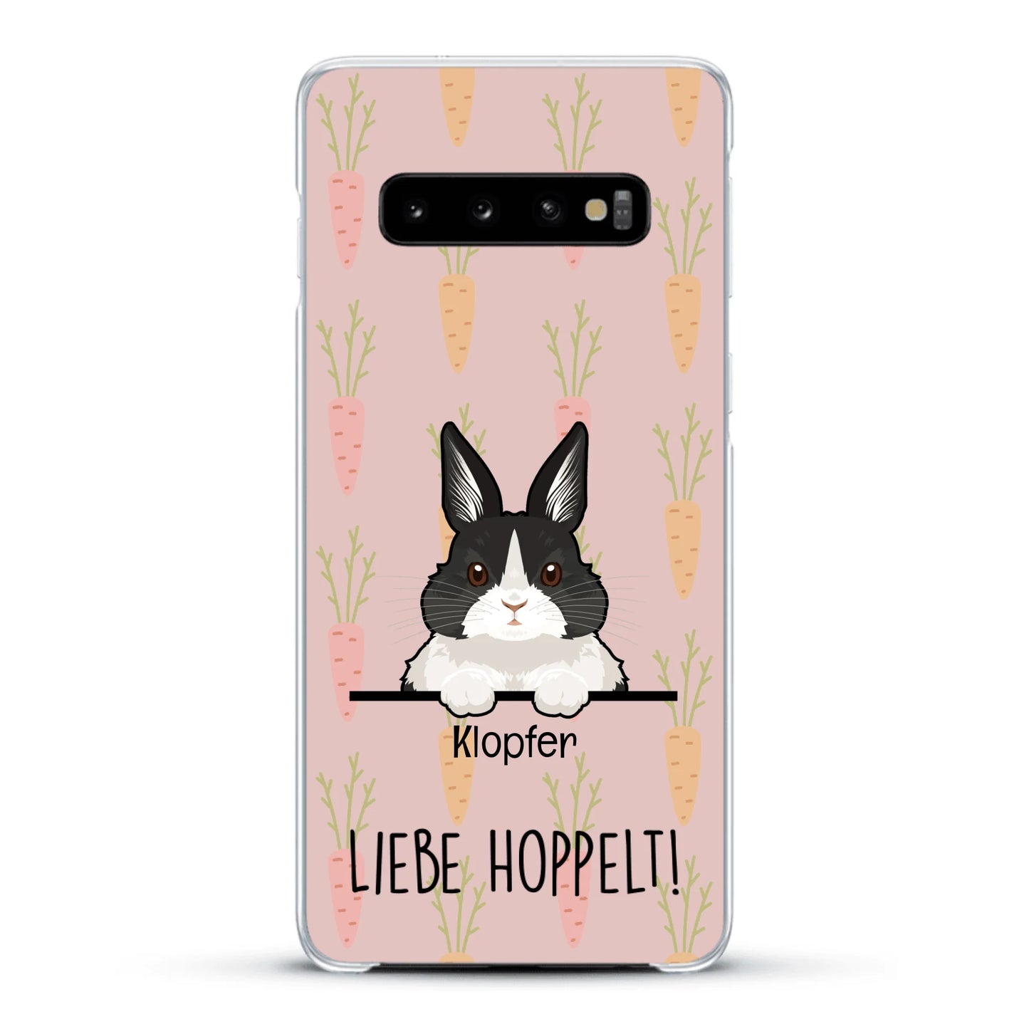 Liebe hoppelt! - Individuelle Handyhülle