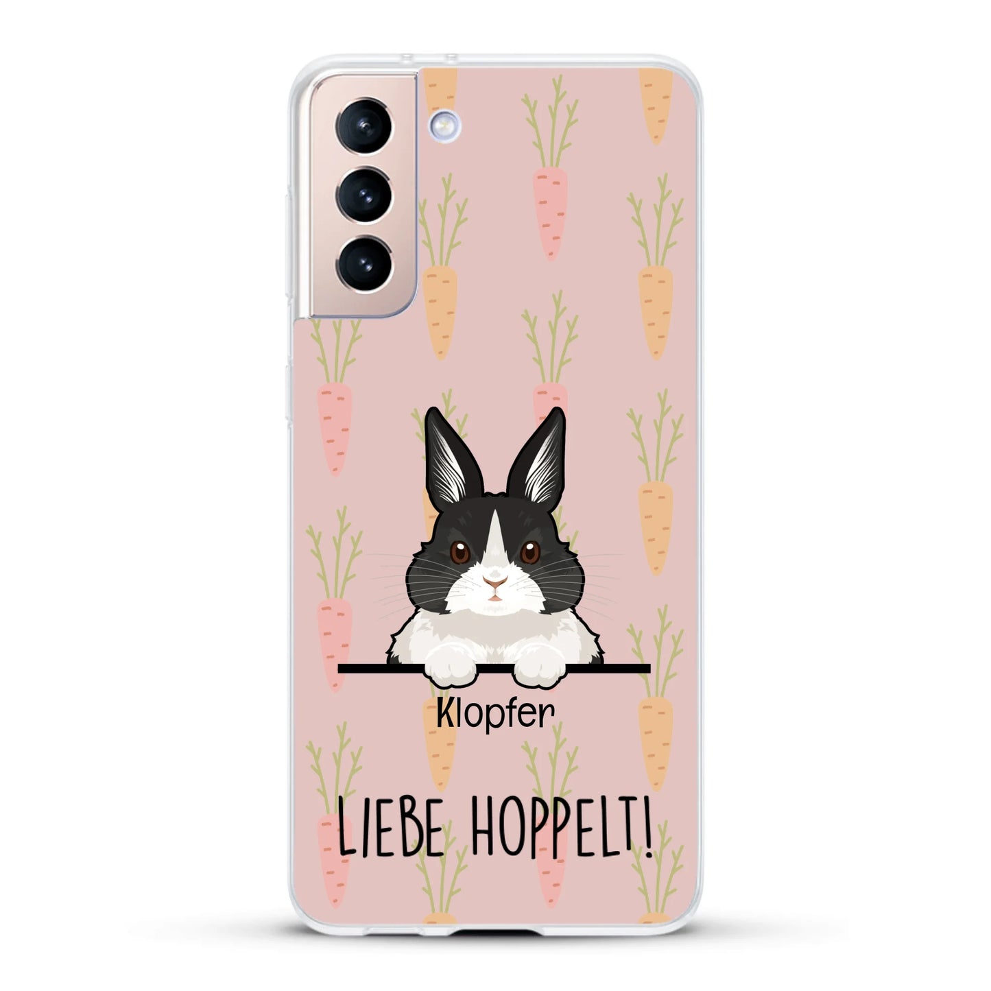 Liebe hoppelt! - Individuelle Handyhülle