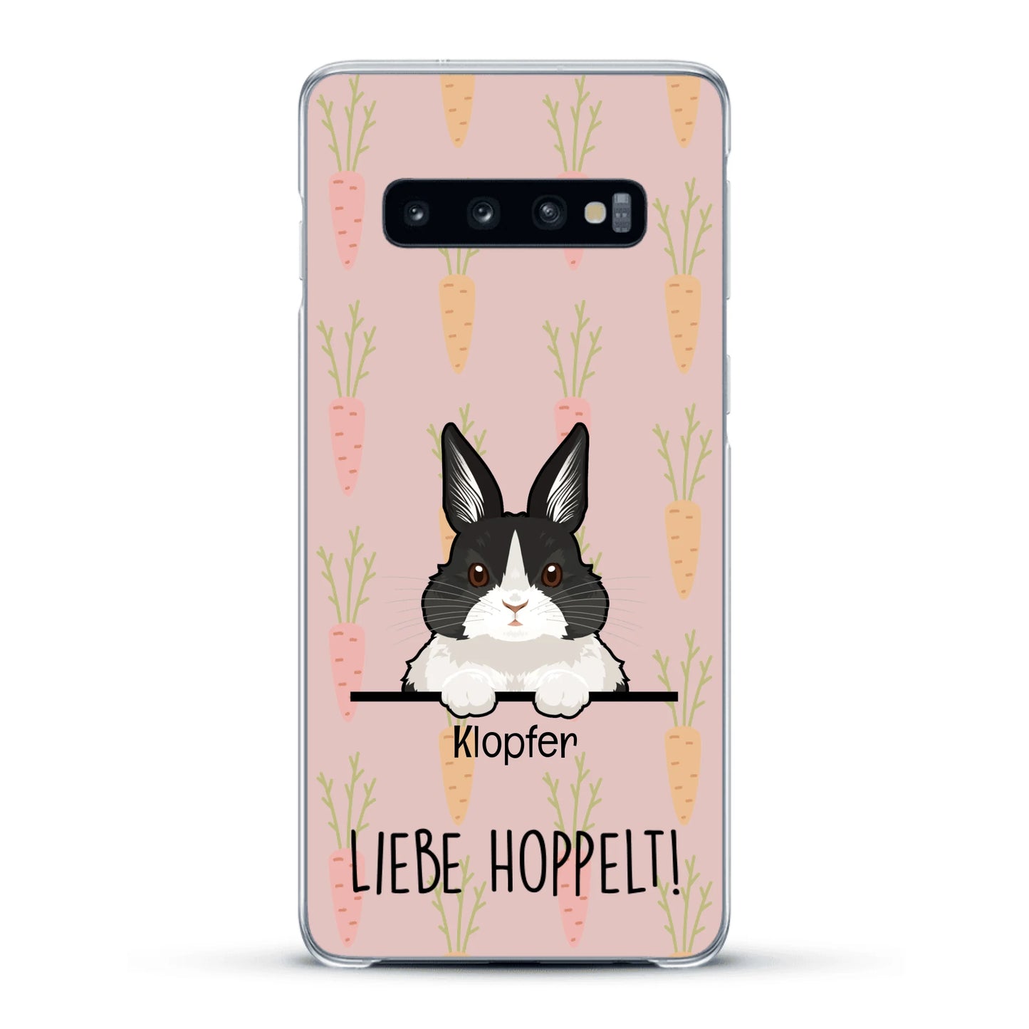 Liebe hoppelt! - Individuelle Handyhülle