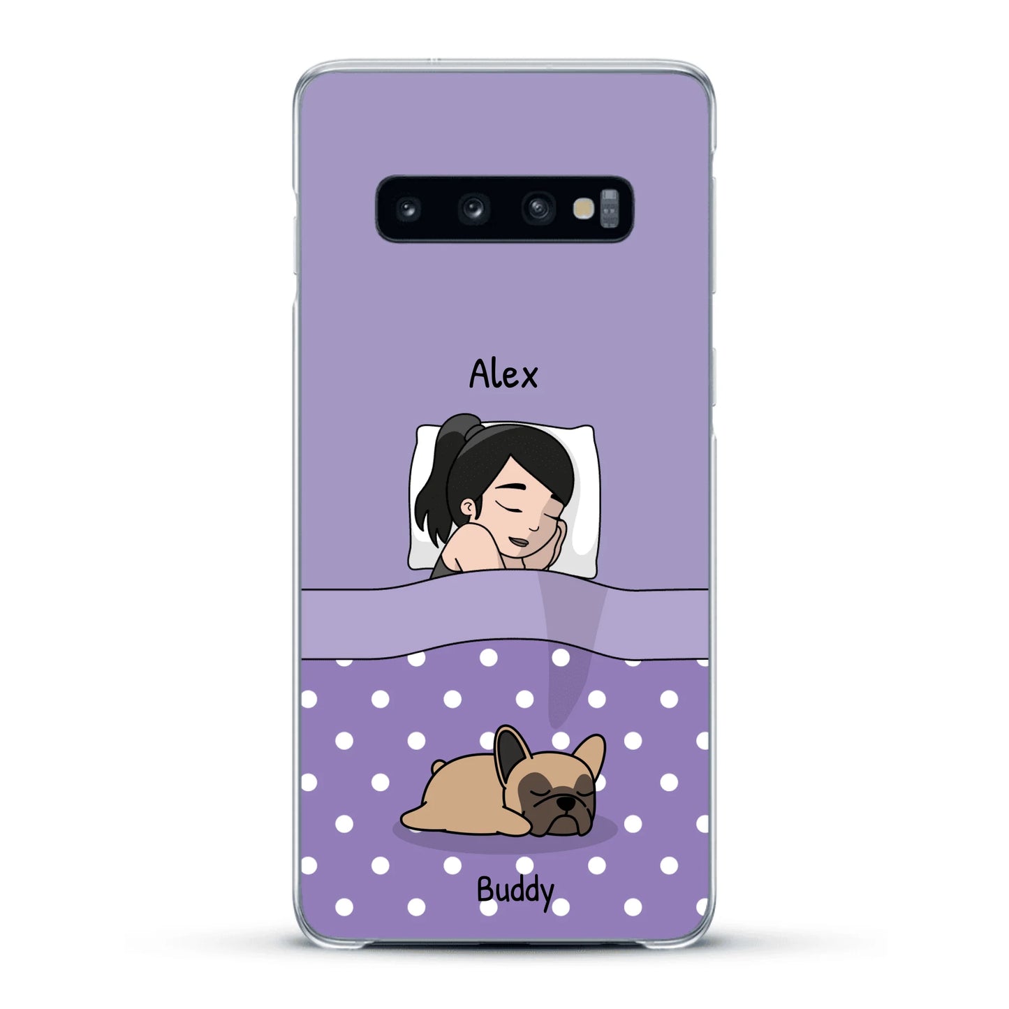 Kuschelzeit mit Fellnasen (Single) - Individuelle Handyhülle