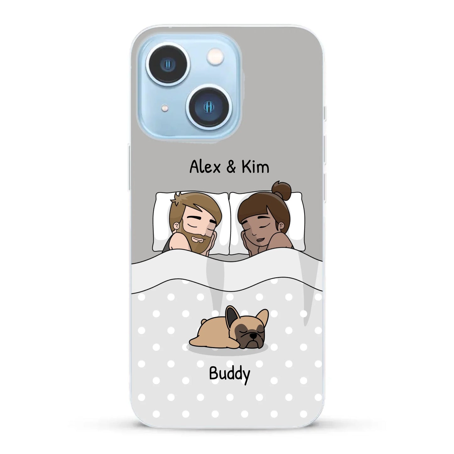 Kuschelzeit mit Fellnasen - Individuelle Handyhülle