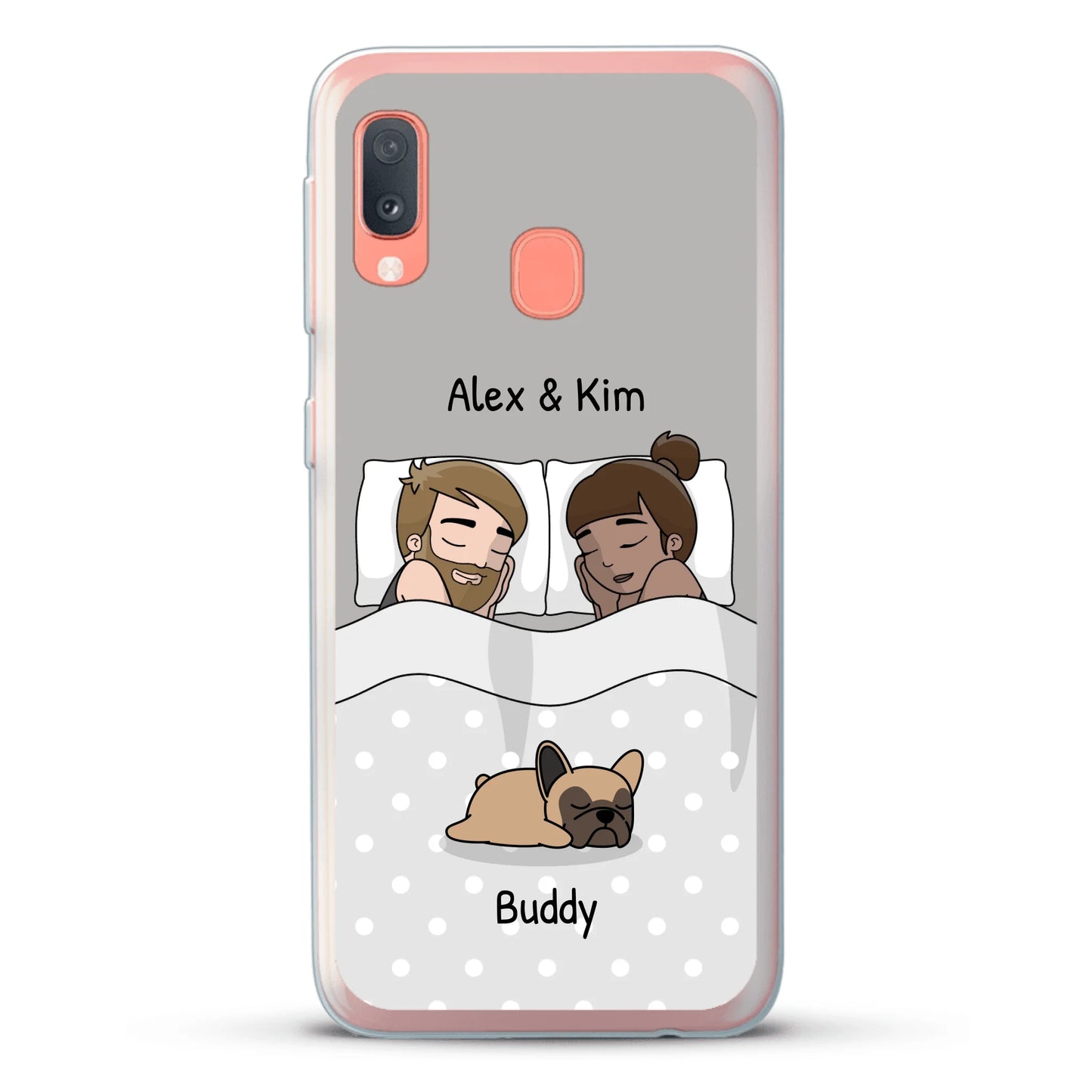 Kuschelzeit mit Fellnasen - Individuelle Handyhülle