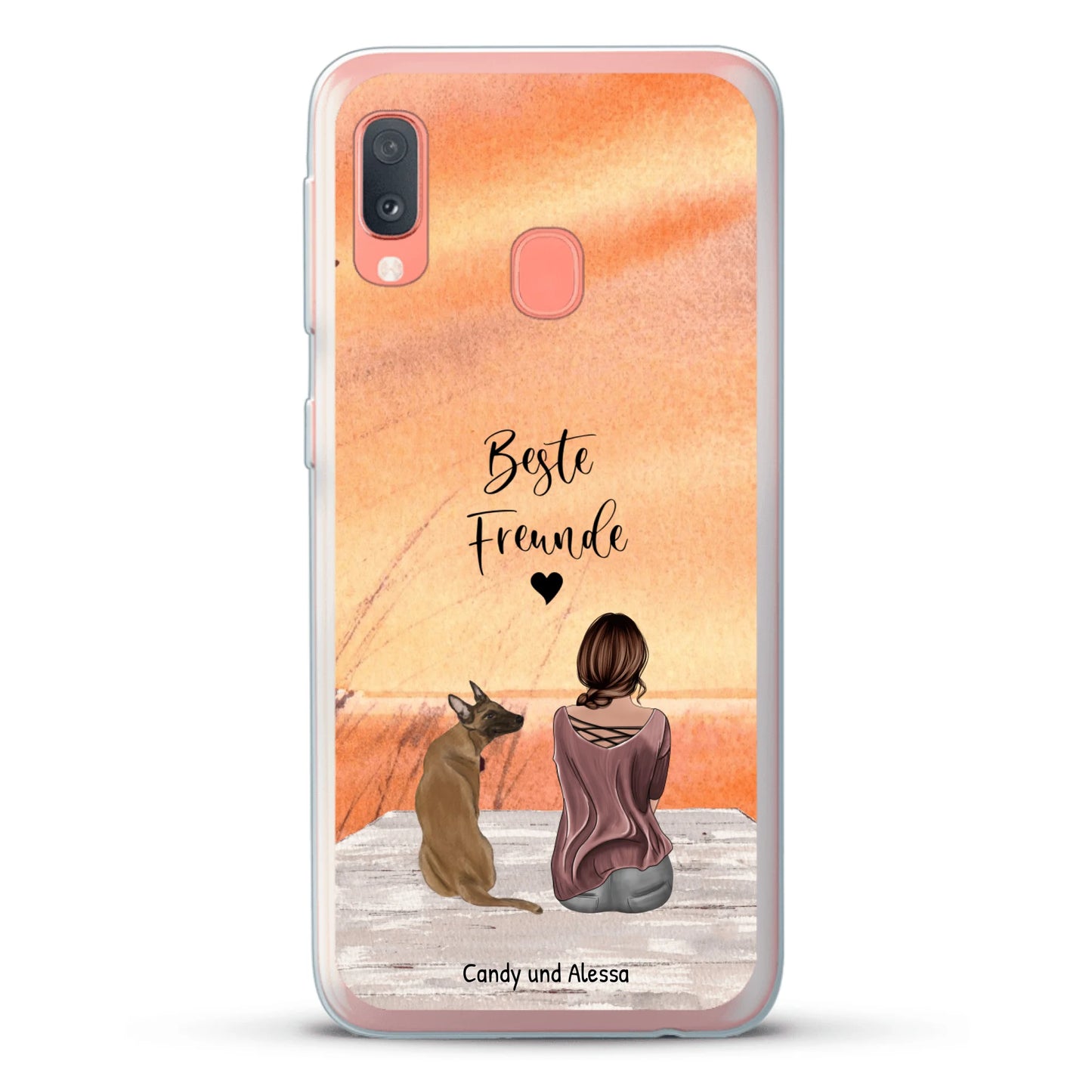 Unterwegs mit Haustier - Individuelle Handyhülle