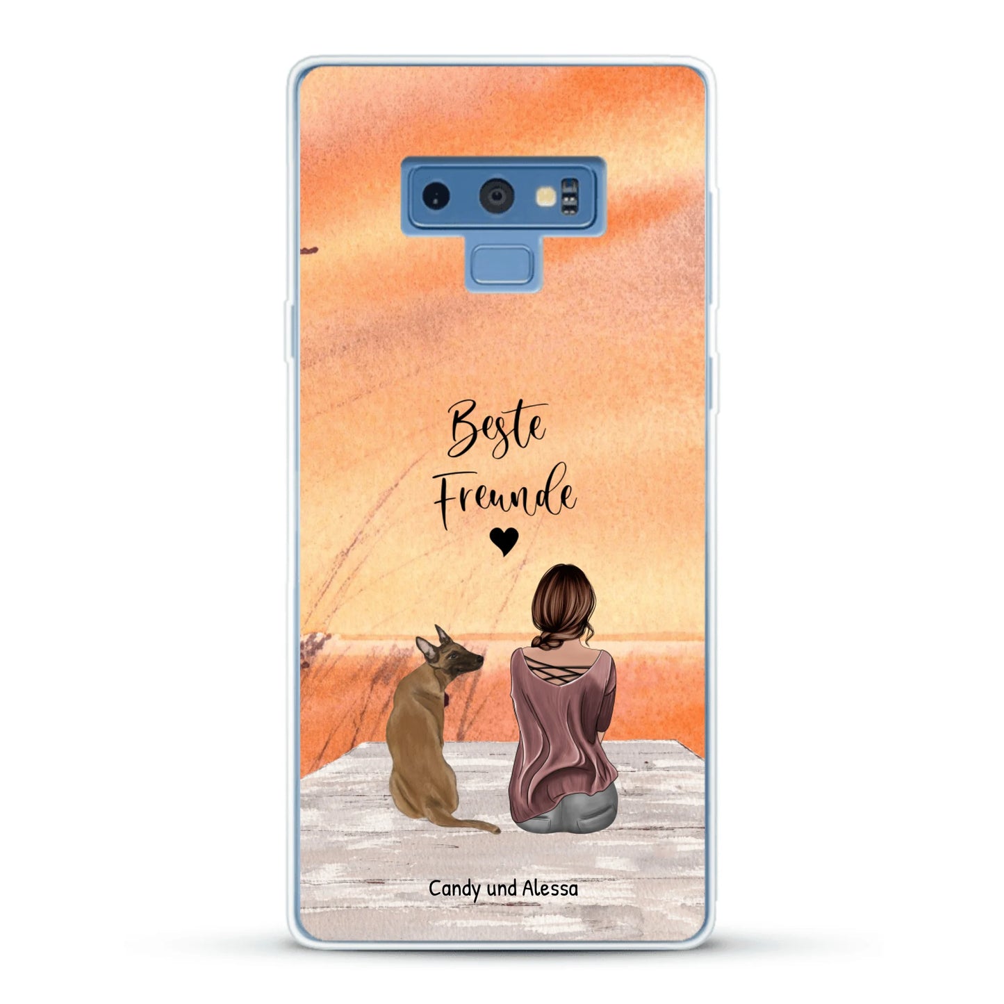 Unterwegs mit Haustier - Individuelle Handyhülle