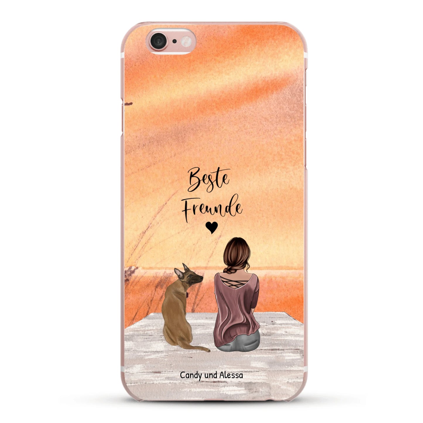 Unterwegs mit Haustier - Individuelle Handyhülle