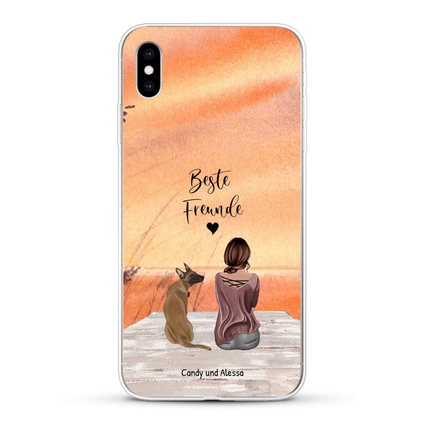 Unterwegs mit Haustier - Individuelle Handyhülle