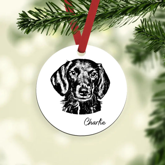 Portraitzeichnung - Individuelles Ornament