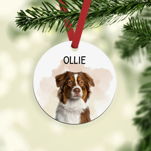 Watercolor Portrait - Individuelles Ornament