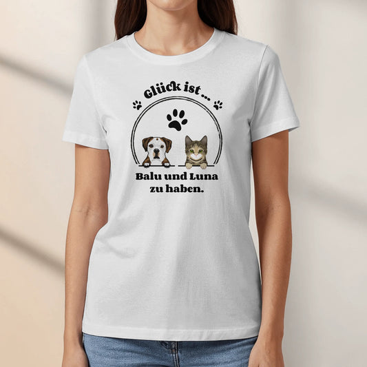 Glück ist ... - Individuelles T-Shirt