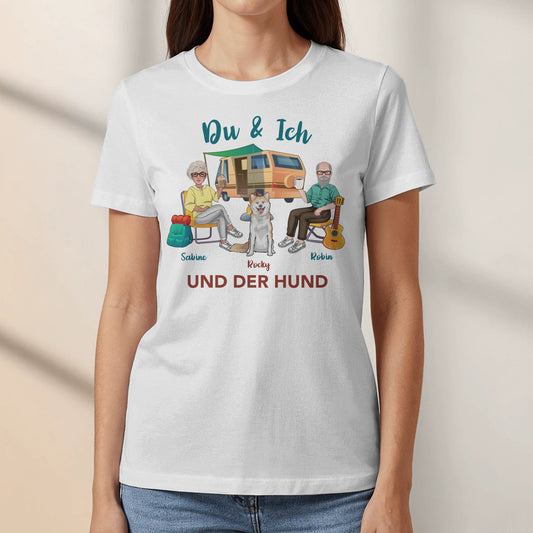 Du, Ich und die Hunde - Individuelles T-Shirt