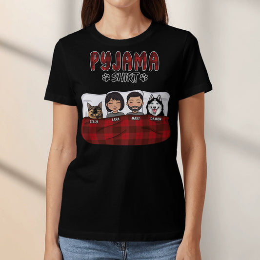 Mein Pyjama Shirt (Paar) - Individuelles T-Shirt