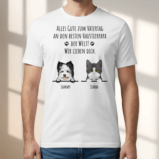 Personalisiertes T-Shirt - Alles Gute zum Vatertag