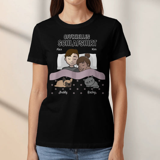 Kuschelzeit mit Fellnasen - Individuelles T-Shirt
