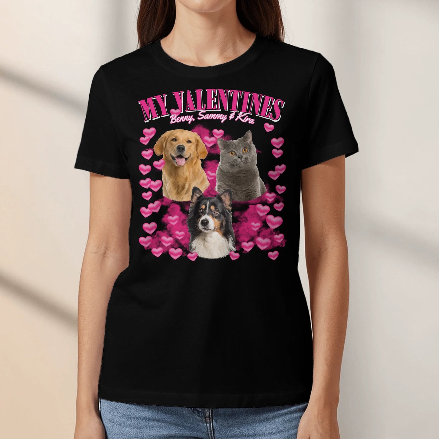 90s Love - Individuelles T-Shirt