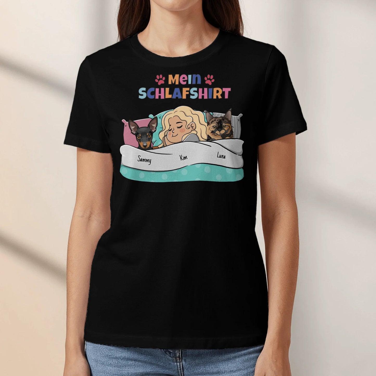 Mein offizielles Schlafshirt - Individuelles T-Shirt