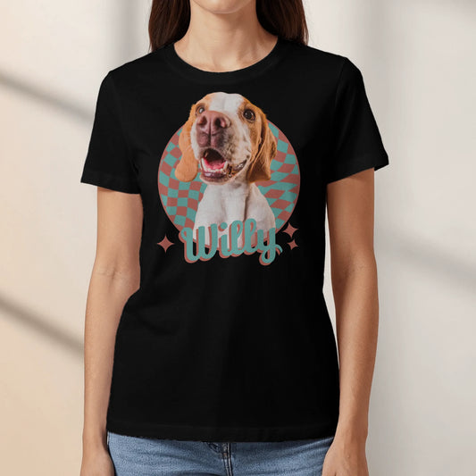 Retro 90s Portrait - Individuelles T-Shirt