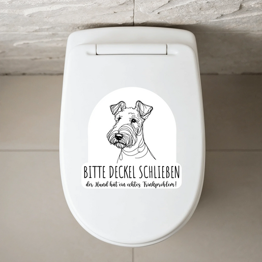 WC Aufkleber SHOP 2