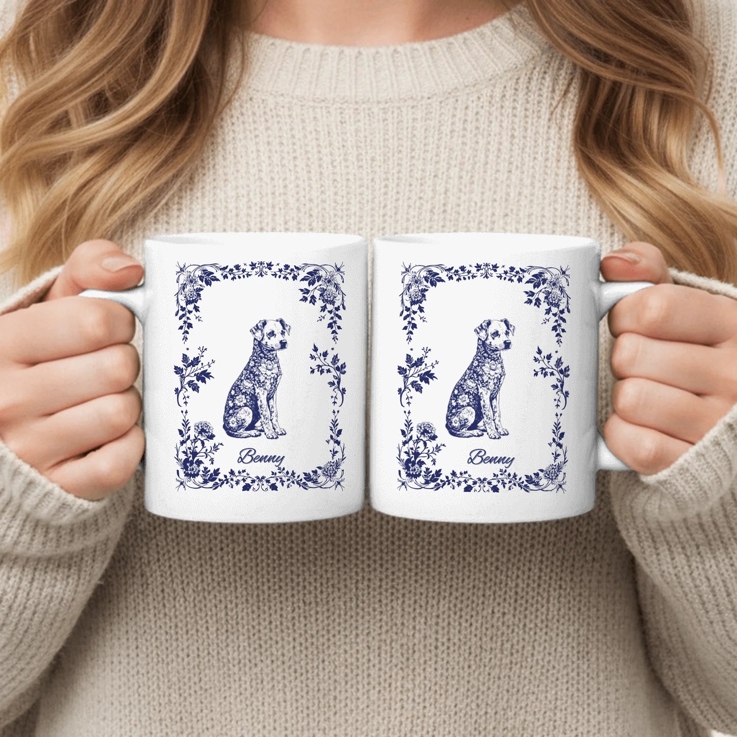 Toile De Jouy - Individuelle Tasse