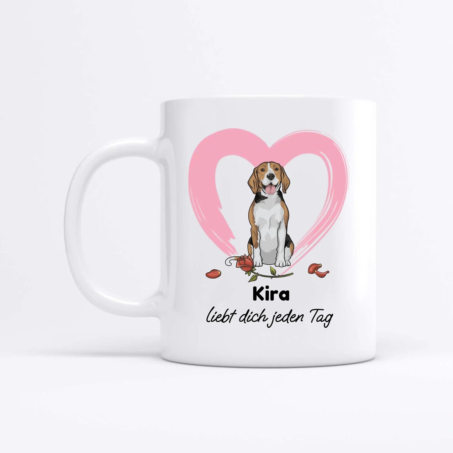 Dein Hund liebt dich - Individuelle Tasse
