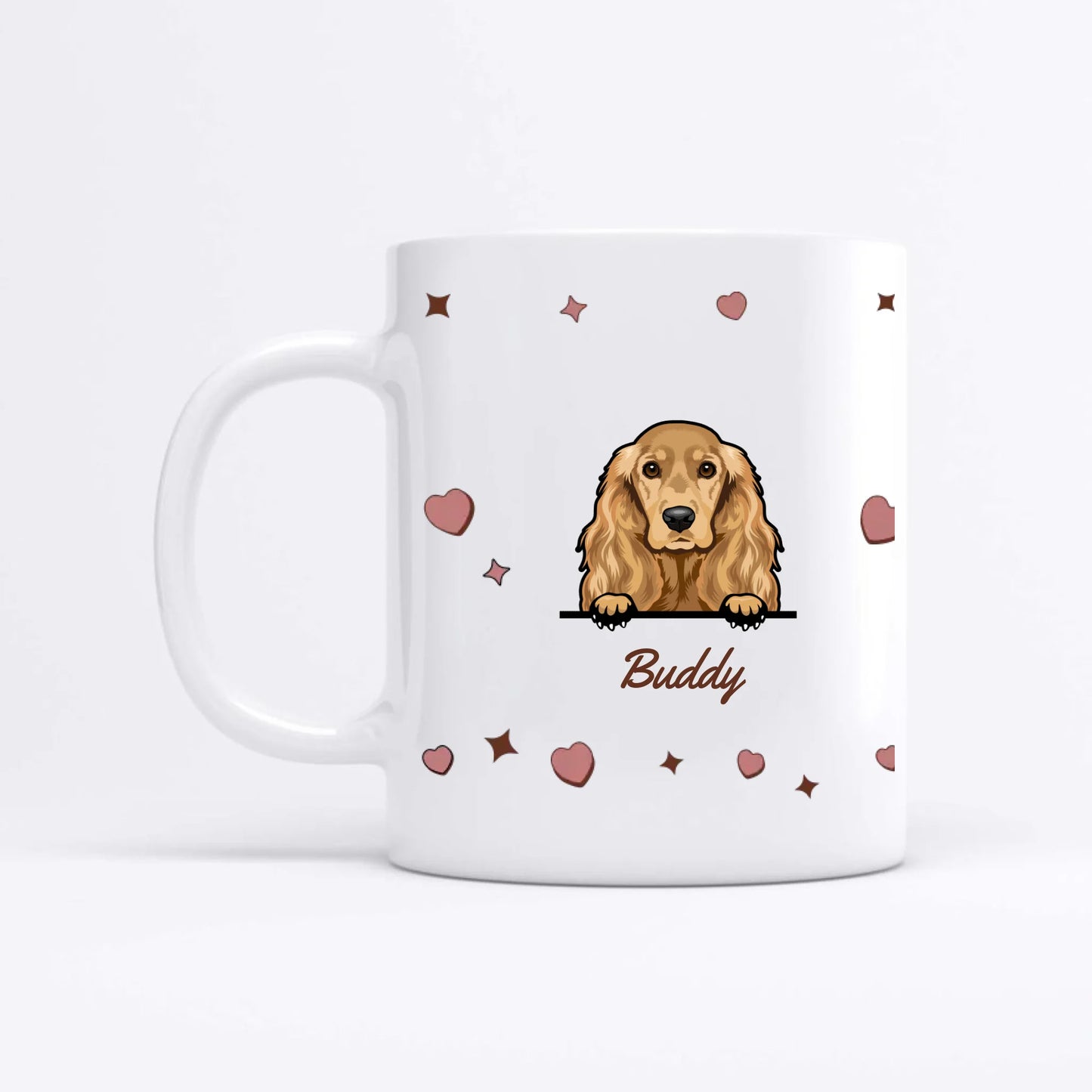My pet is my valentine - Individuelle Tasse