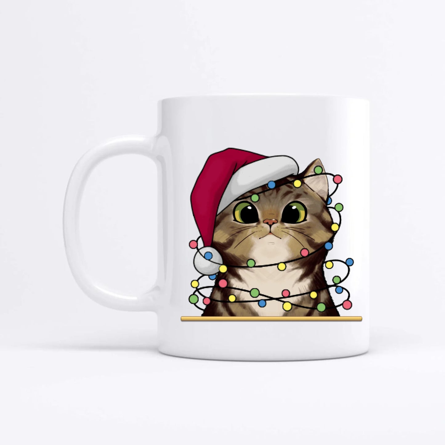 Schnurrige Weihnachten - Individuelle Tasse