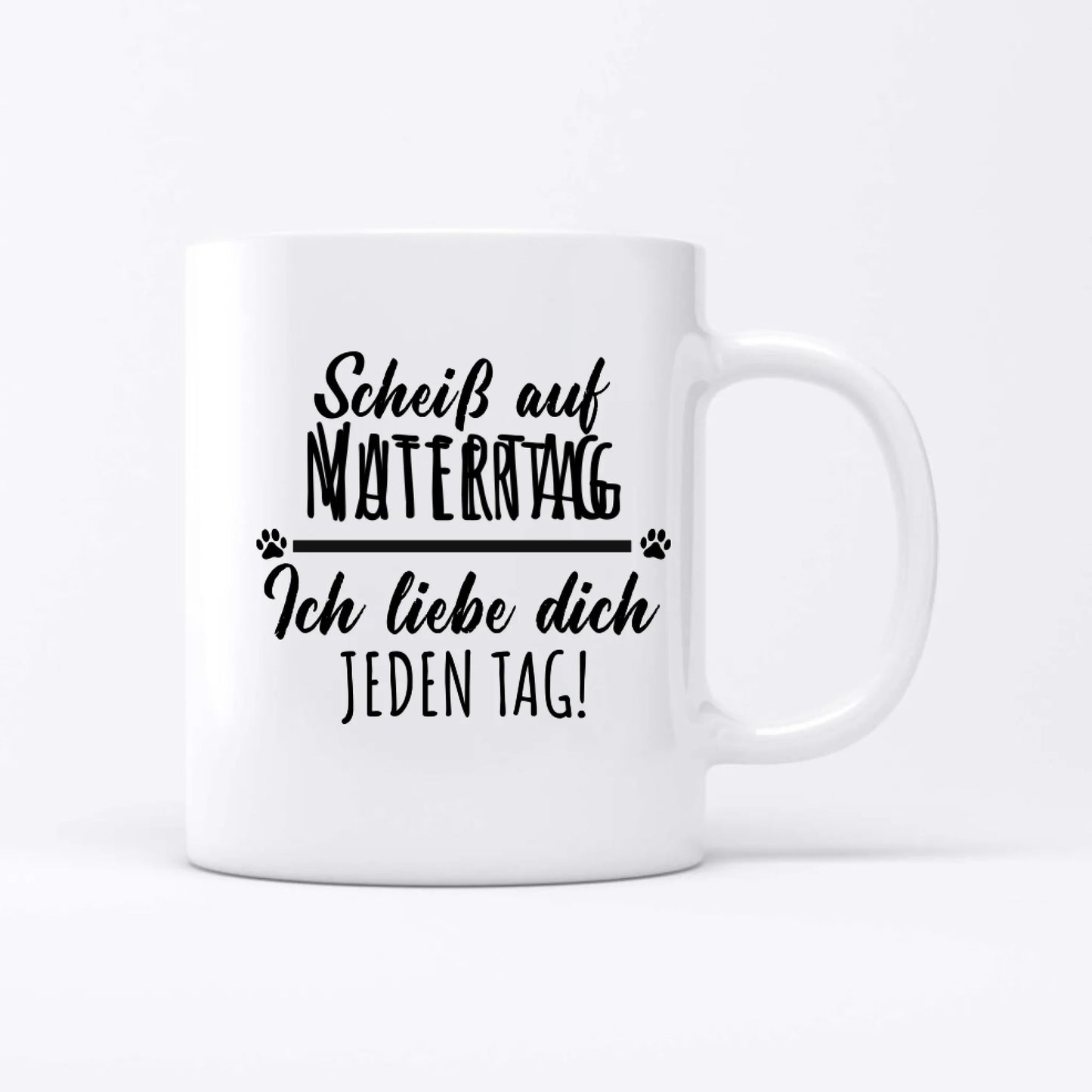 Jeden Tag - Individuelle Tasse