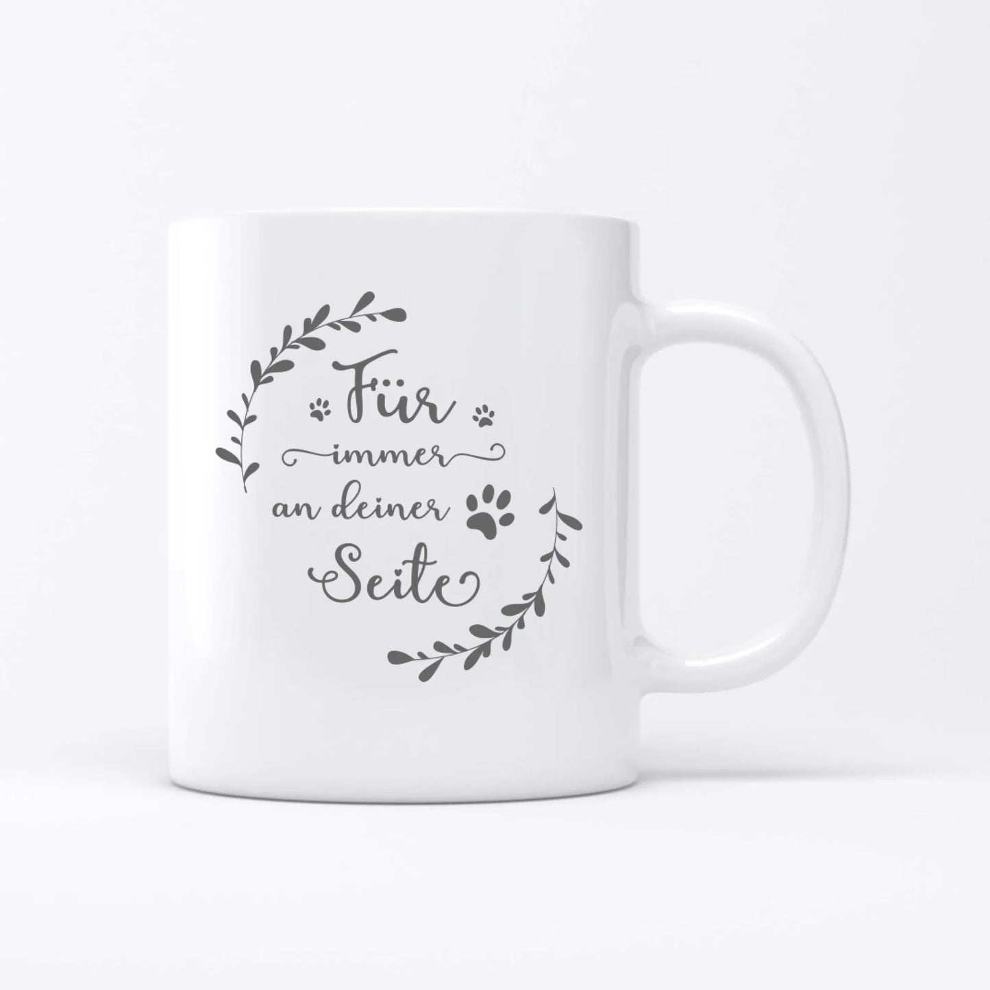 Hochzeitspaar mit Haustier - Individuelles Tasse