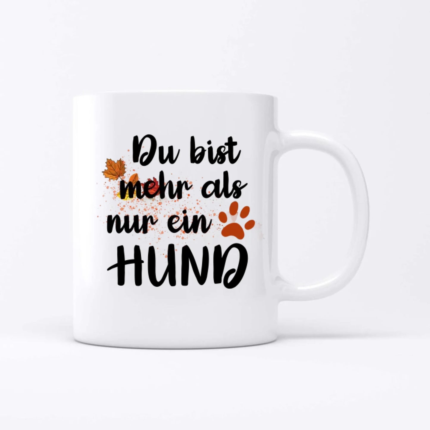 Frau mit Hund unter Baum - Individuelle Tasse