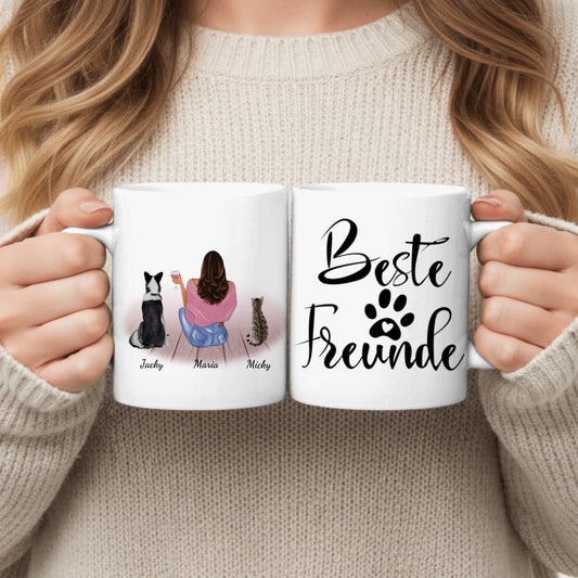Haustier Mama - Individuelle Tasse