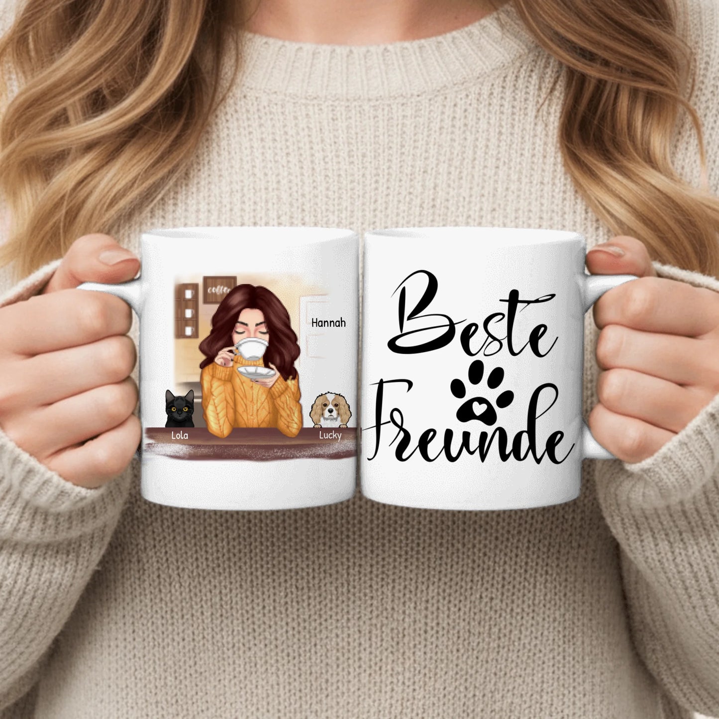Ich liebe Kaffee! - Individuelle Tasse