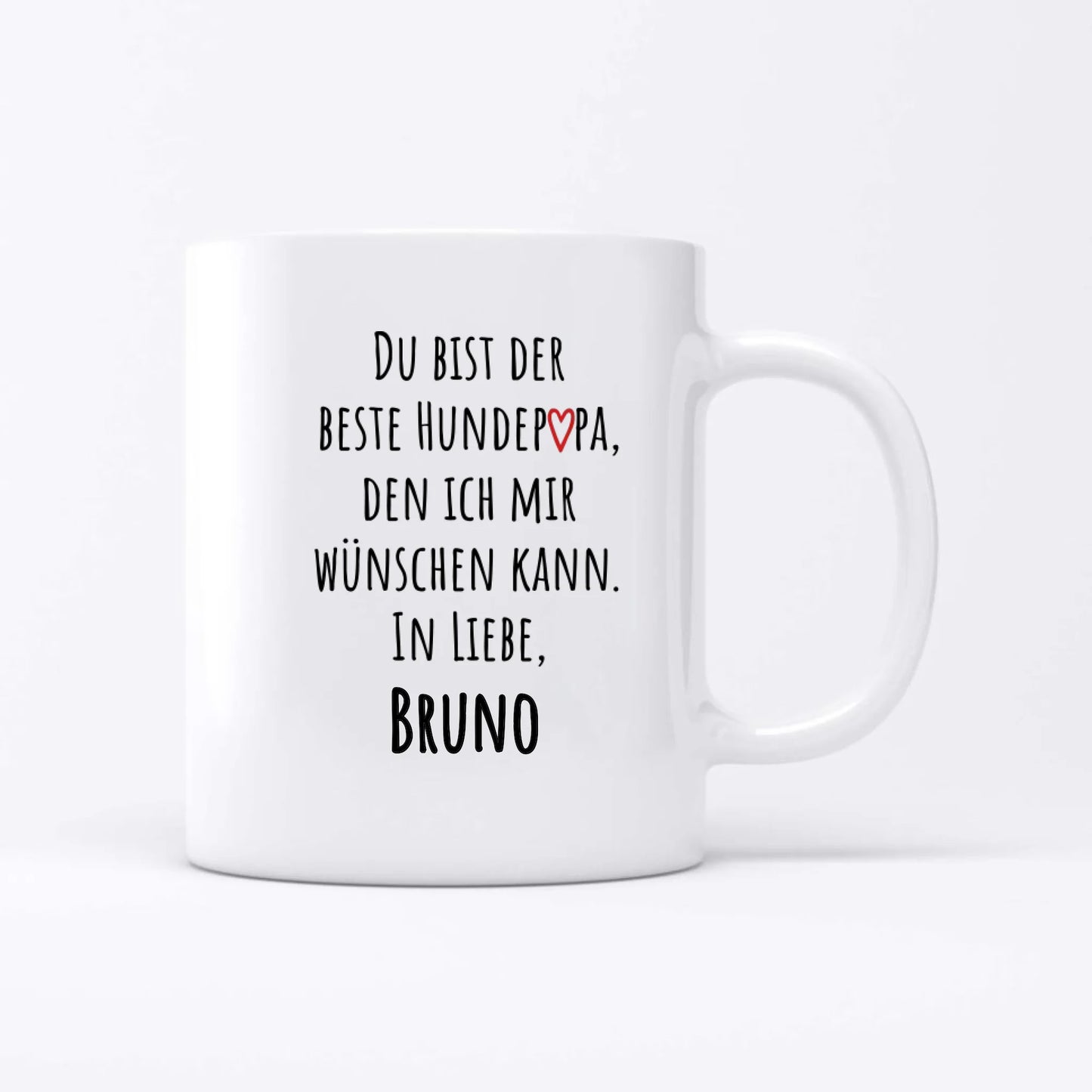 Der beste Haustierpapa - Individuelle Tasse