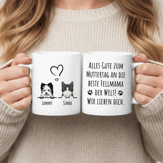 Personalisierte Tasse - Alles Gute zum Muttertag
