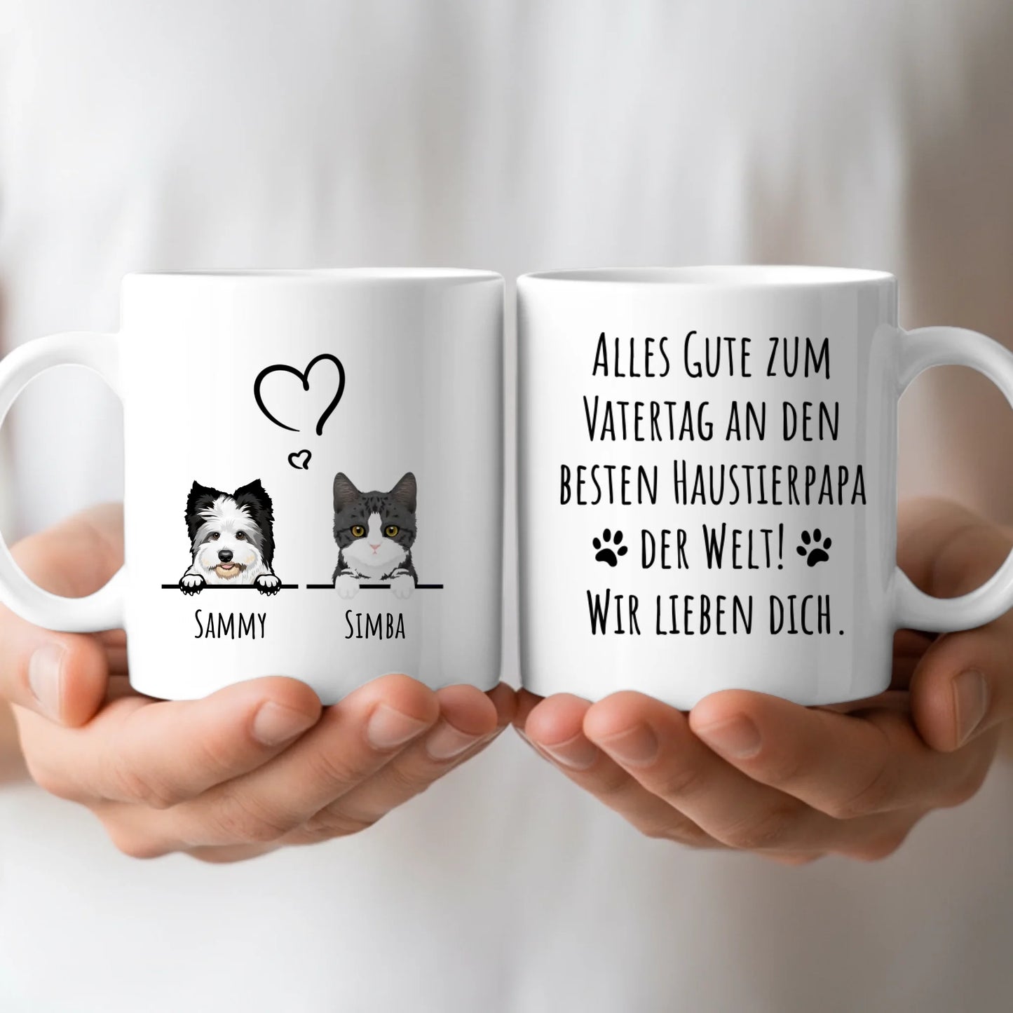 Personalisierte Tasse - Alles Gute zum Vatertag