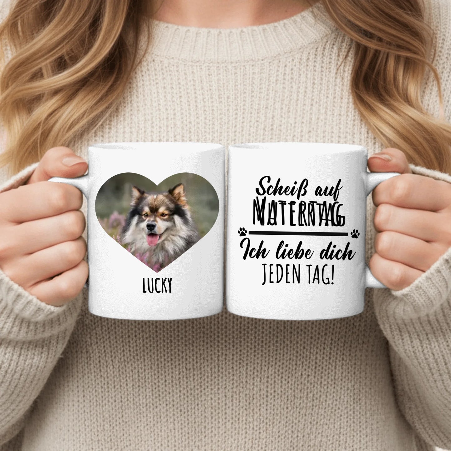 Jeden Tag - Individuelle Tasse