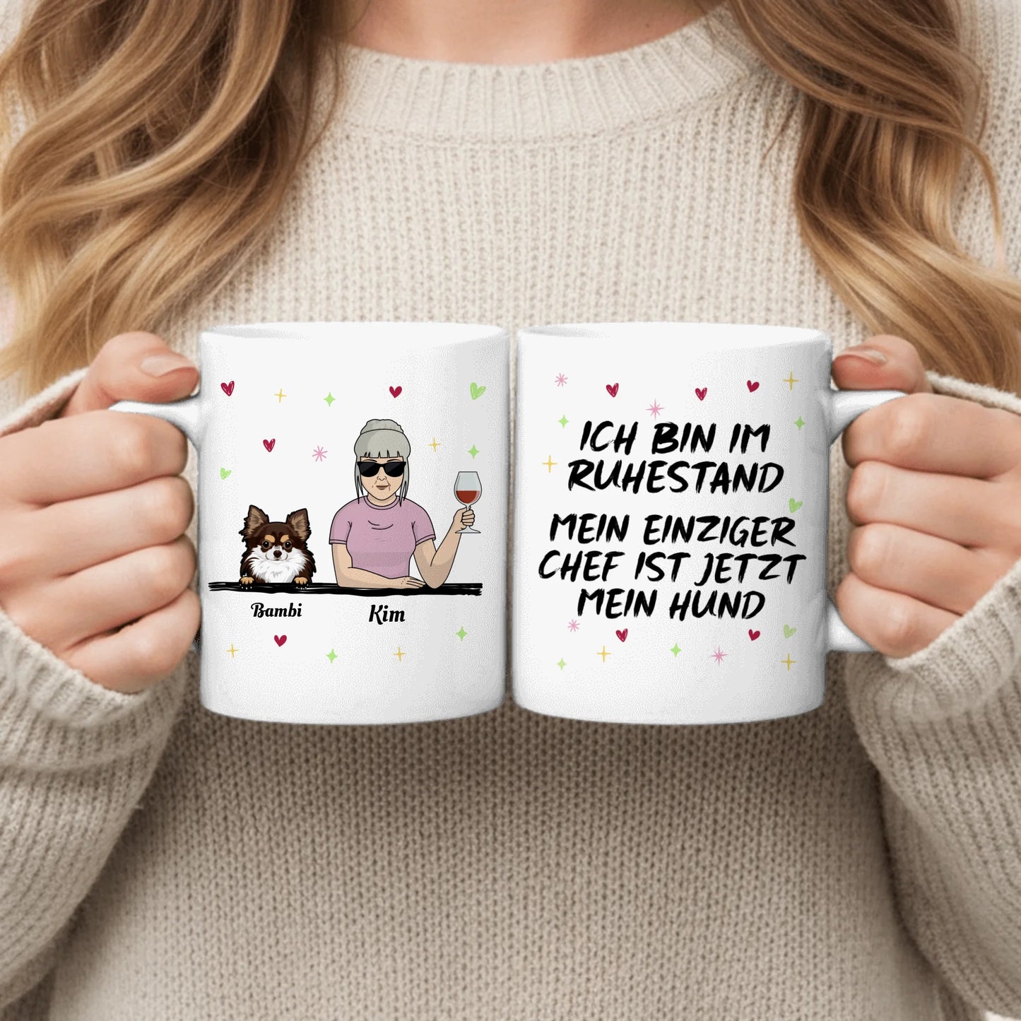 Ich bin im Ruhestand - Individuelle Tasse
